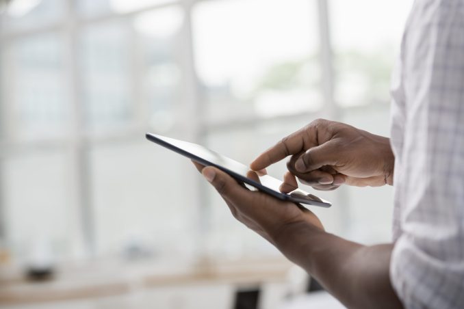 capture documents with a tablet